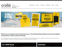 Tablet Screenshot of crossnetworking.com.br